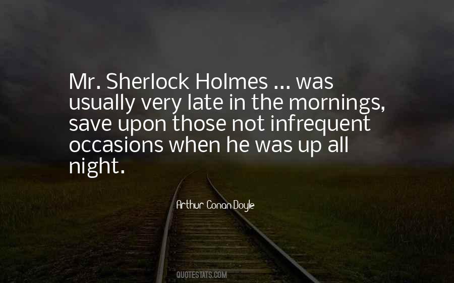 Arthur Conan Doyle Sherlock Quotes #1012365
