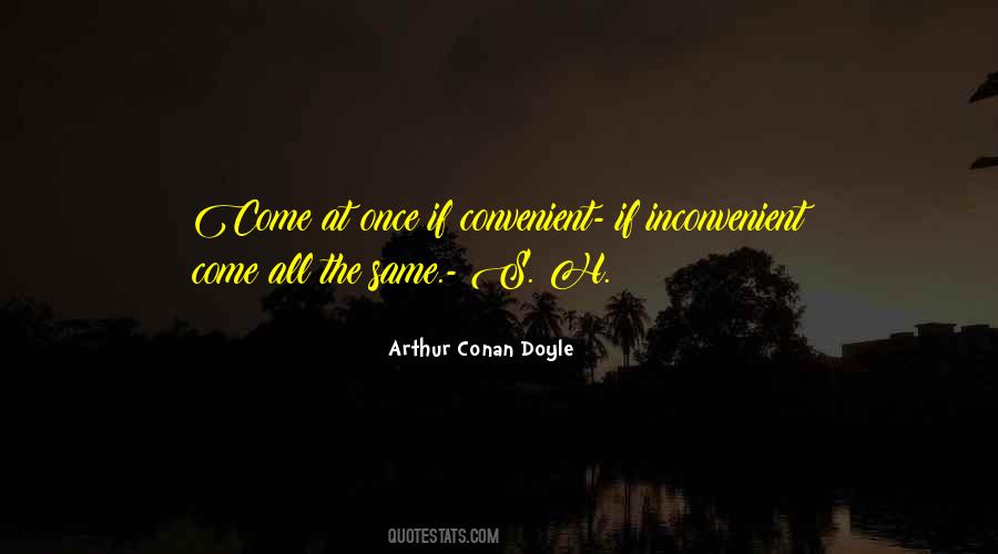 Arthur Conan Doyle Sherlock Quotes #1071144