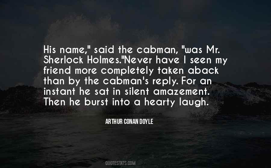 Arthur Conan Doyle Sherlock Quotes #1166653