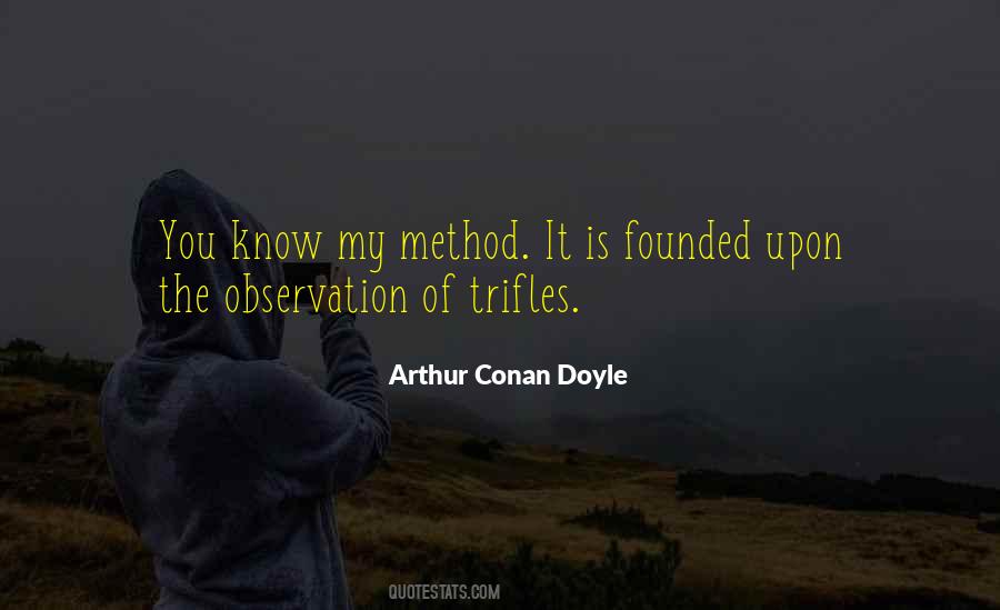 Arthur Conan Doyle Sherlock Quotes #319774