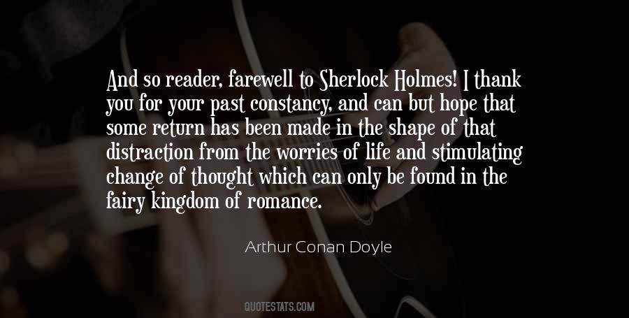 Arthur Conan Doyle Sherlock Quotes #426017