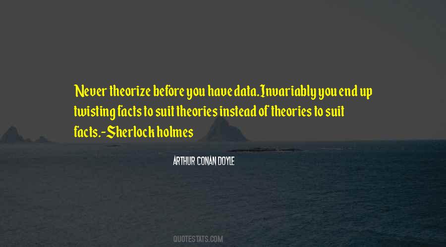 Arthur Conan Doyle Sherlock Quotes #76846