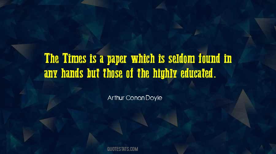 Arthur Conan Doyle Sherlock Quotes #836440