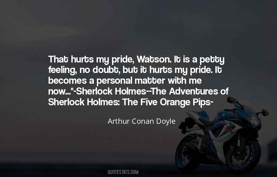 Arthur Conan Doyle Sherlock Quotes #854003