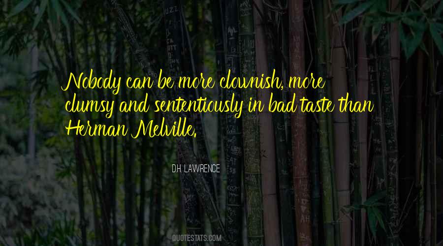 Quotes About Melville #1539257