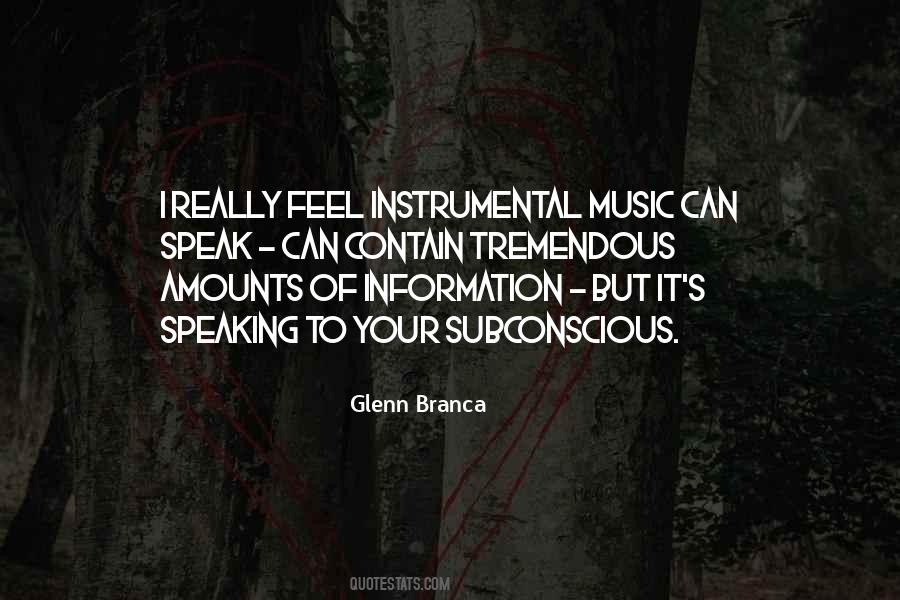 Quotes About Instrumental Music #1833980