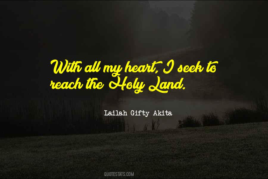 Quotes About The Holy Land #1003129