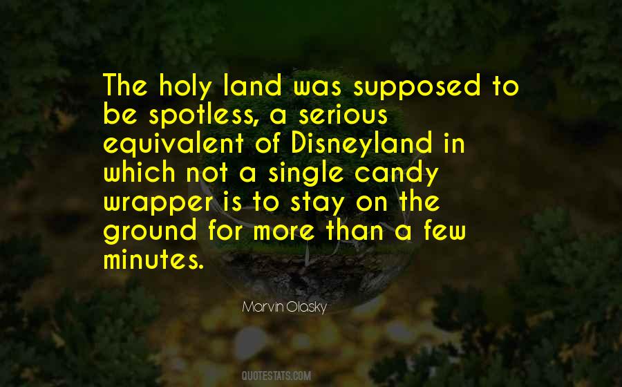 Quotes About The Holy Land #1329033