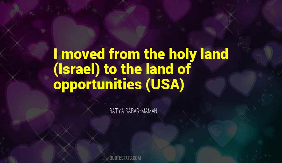 Quotes About The Holy Land #616943