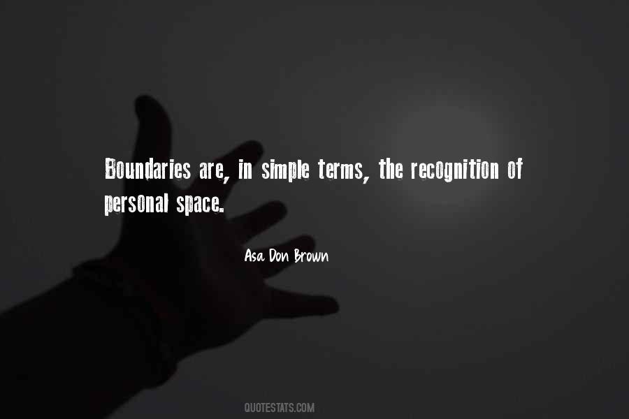 Quotes About Personal Boundaries #1066720