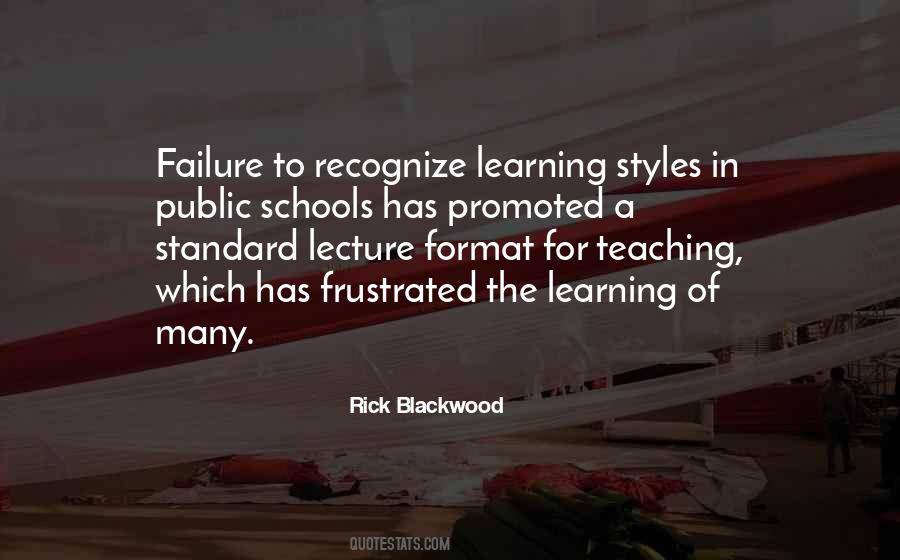 Quotes About Teaching Styles #1832814