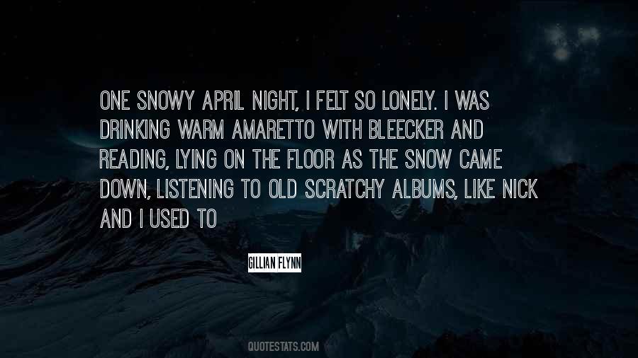 Quotes About Lonely Night #85182