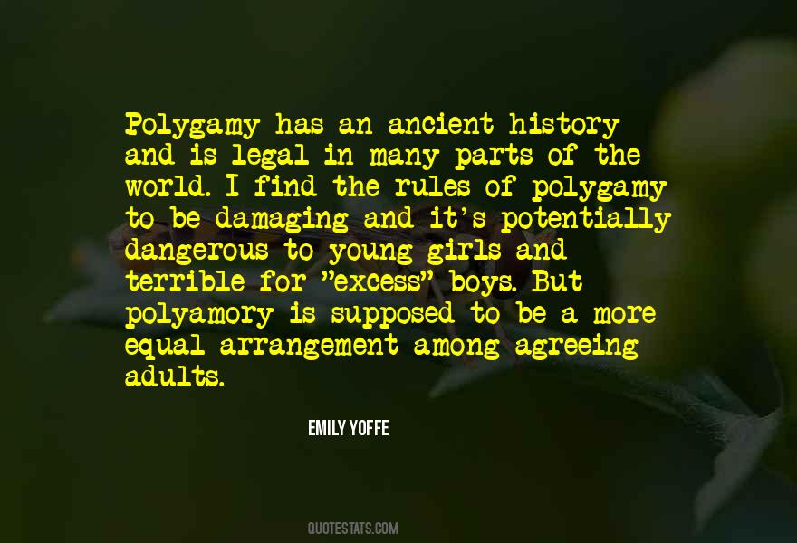 Quotes About Polygamy #1004001