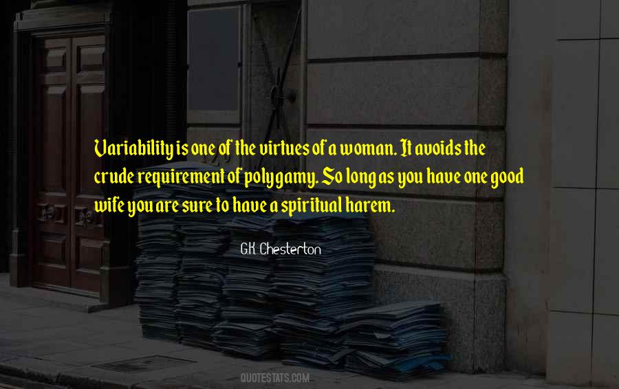 Quotes About Polygamy #113513