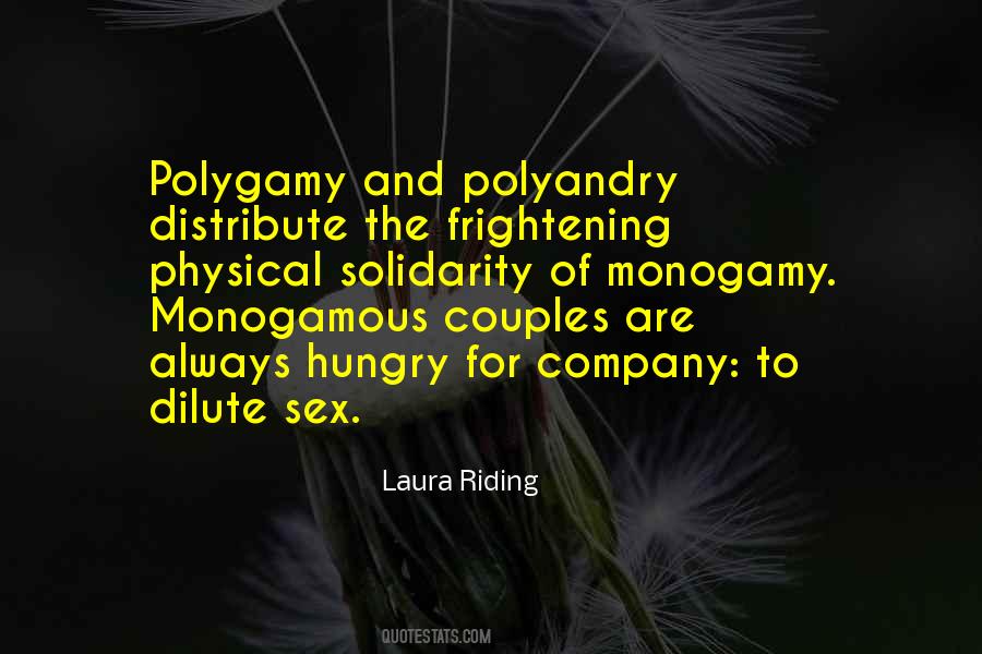 Quotes About Polygamy #1523683