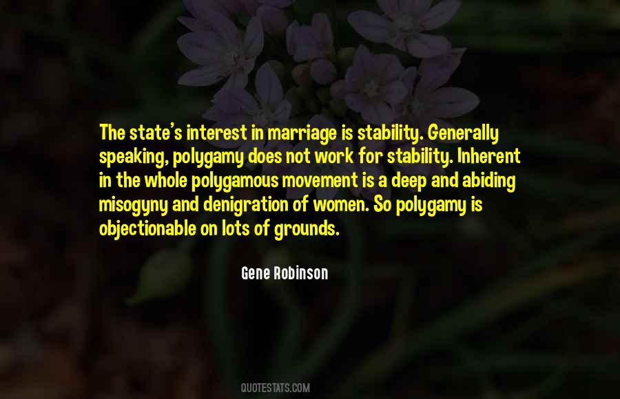 Quotes About Polygamy #623579