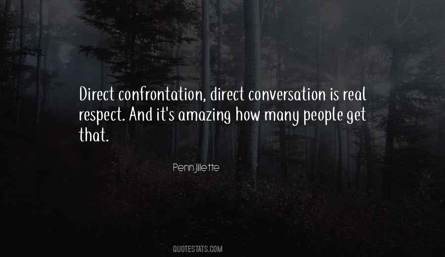 Quotes About Confrontation #101381