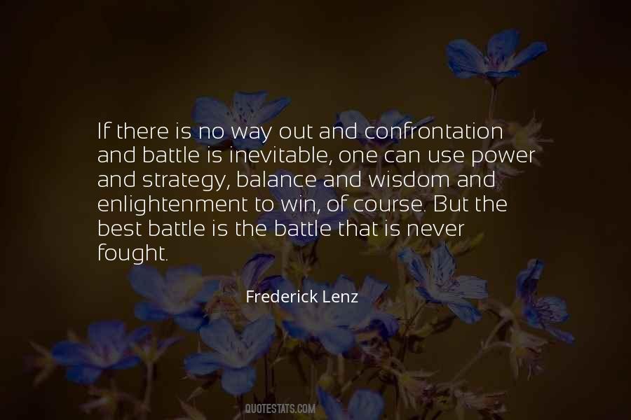 Quotes About Confrontation #1729101