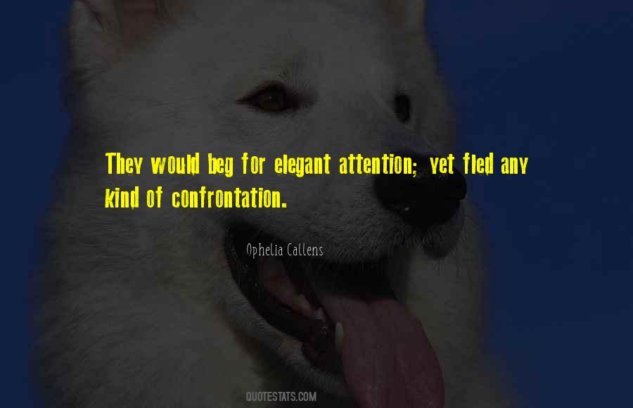 Quotes About Confrontation #970406