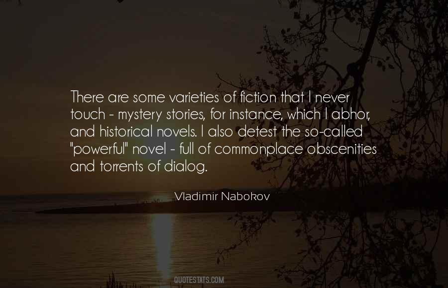 Historical Fiction Mystery Quotes #1102140