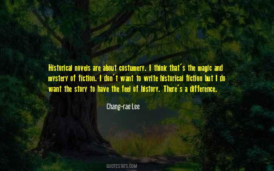 Historical Fiction Mystery Quotes #1280709