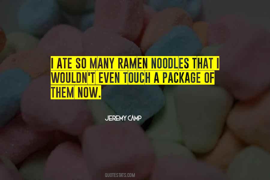 Quotes About Noodles #1531635