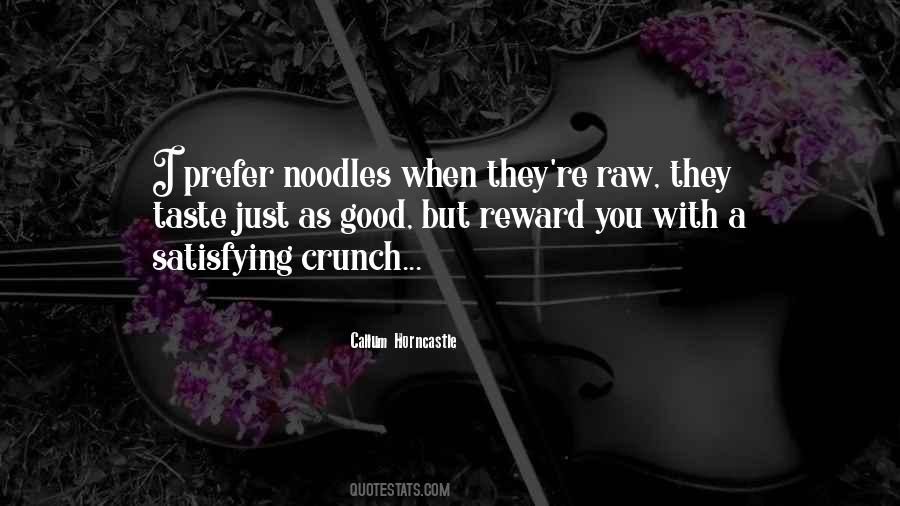 Quotes About Noodles #1723532