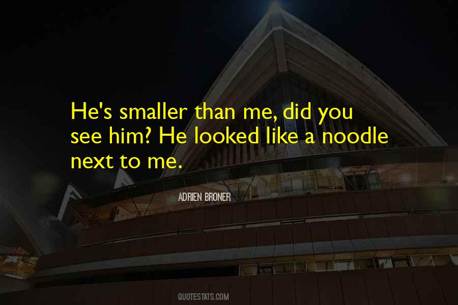 Quotes About Noodles #37145