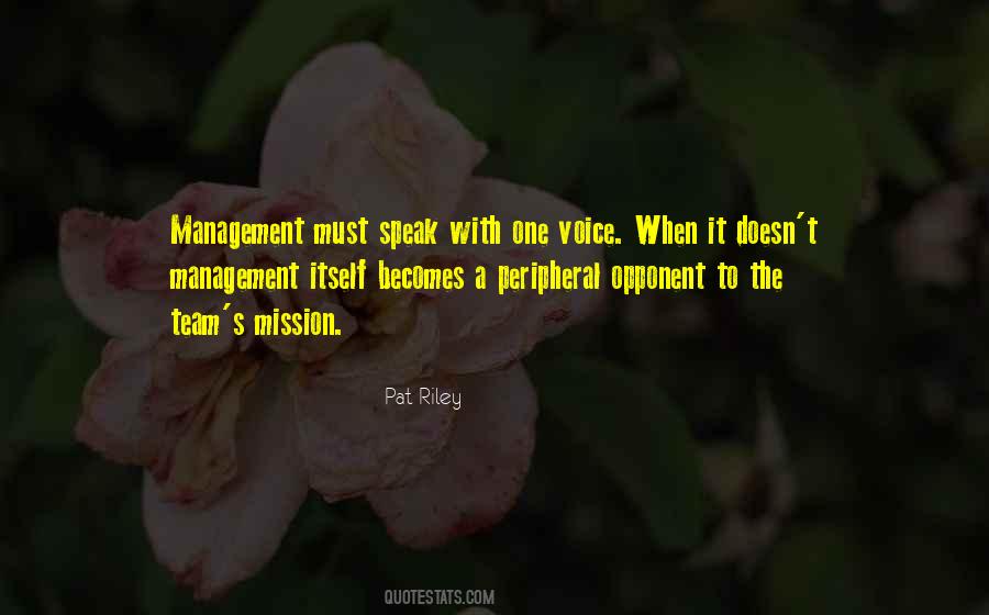 Quotes About Management Team #1041877