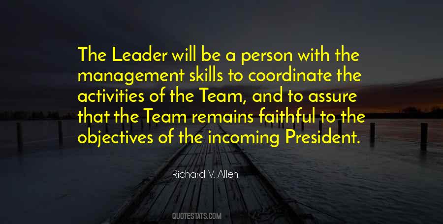 Quotes About Management Team #1611077