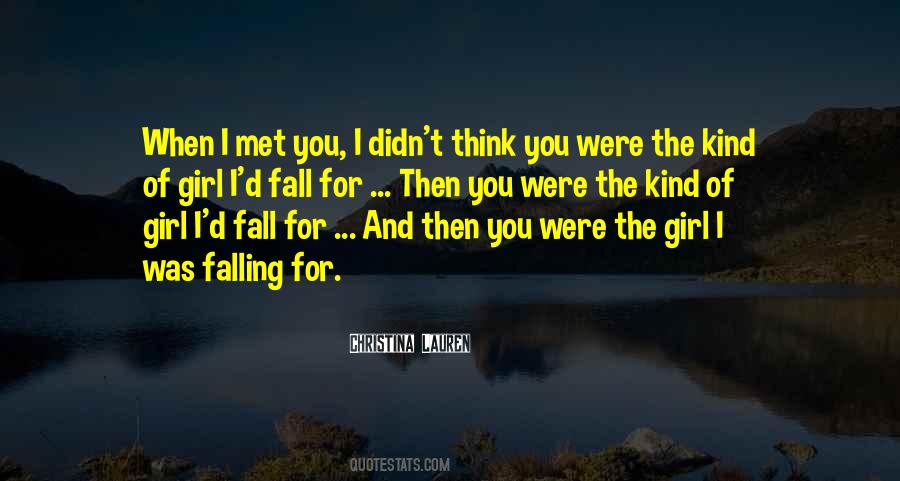 Falling For Quotes #1599935