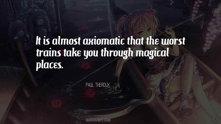 Quotes About Magical Places #944460