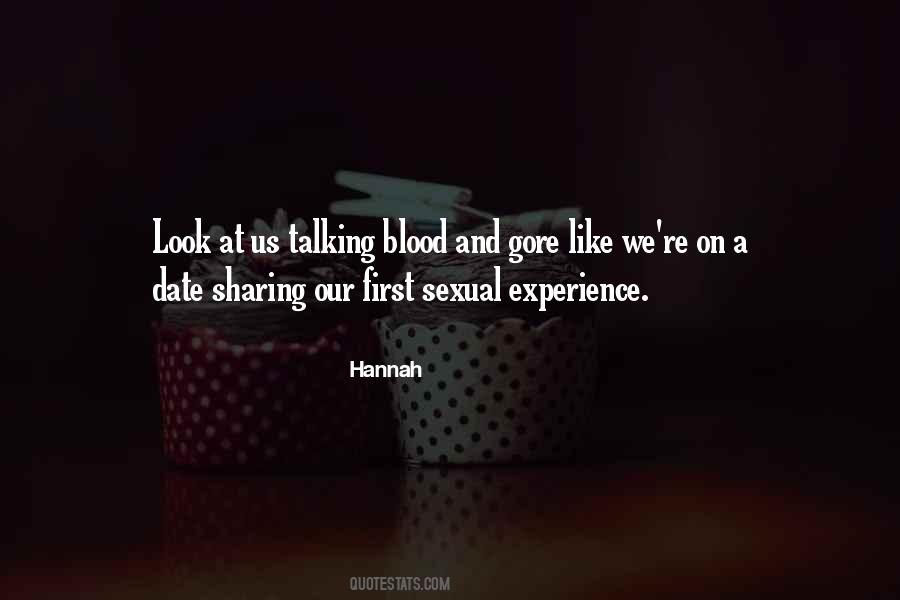 Quotes About Blood And Gore #250896