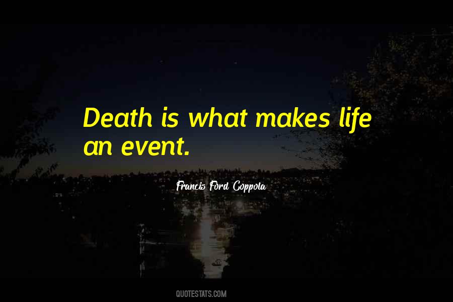 Death Event Quotes #1069720