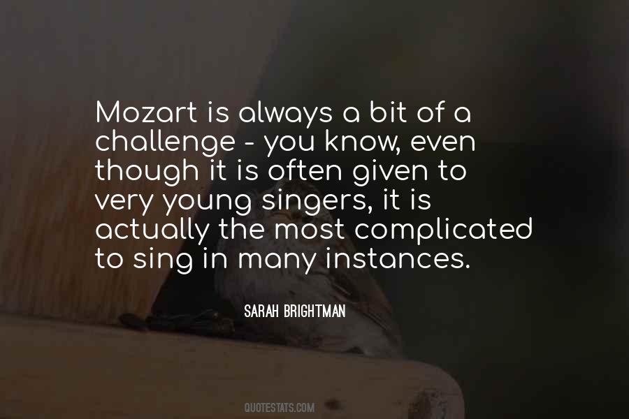 Quotes About Mozart #1183225