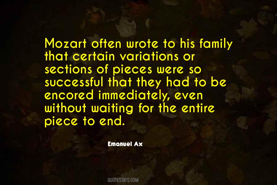 Quotes About Mozart #1286788