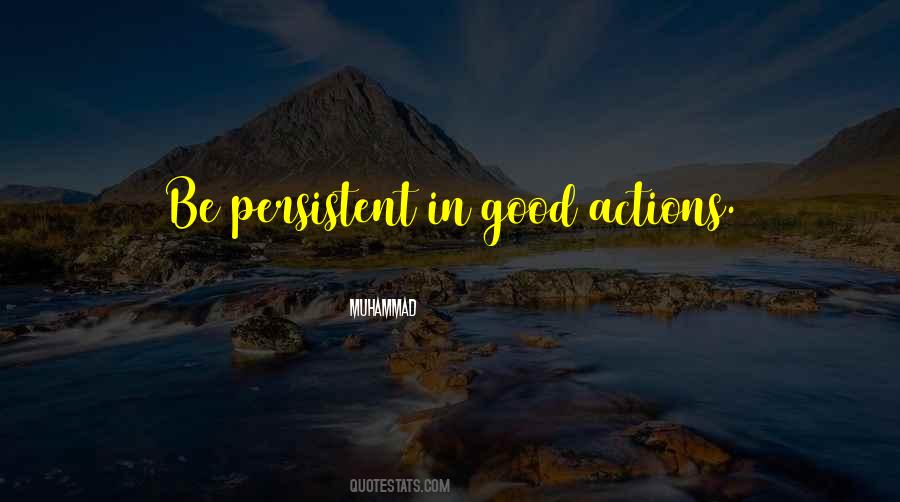 Quotes About Persistent #1398315