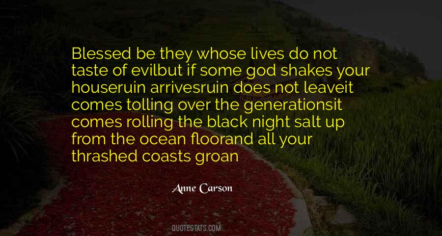 Quotes About The Ocean At Night #1363781