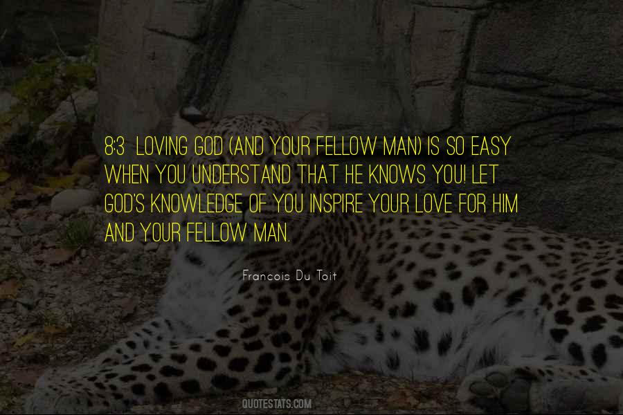 Quotes About Loving God #1234789