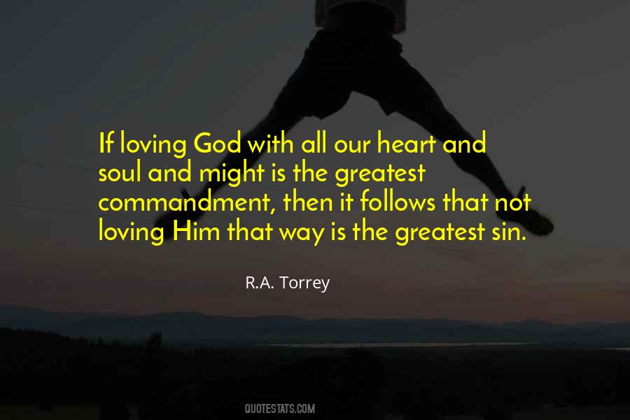 Quotes About Loving God #1781037