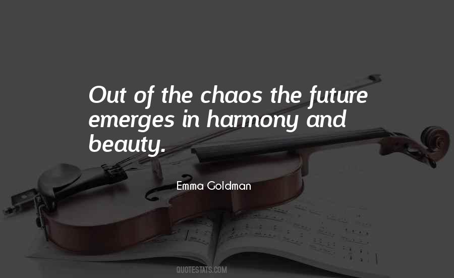 Quotes About Beauty And Chaos #1456305