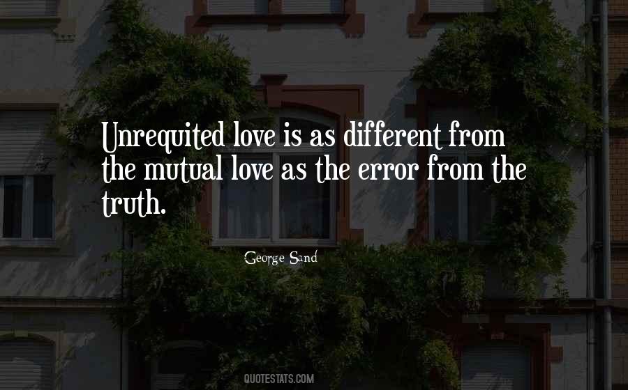 Love Is Mutual Quotes #262130