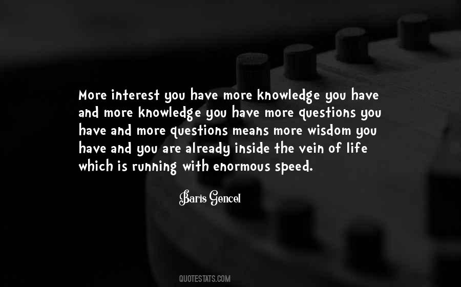 Quotes About Speed Running #1496029