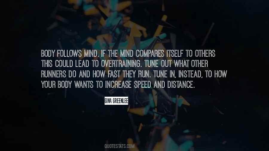 Quotes About Speed Running #1589043