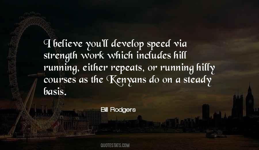 Quotes About Speed Running #1661479