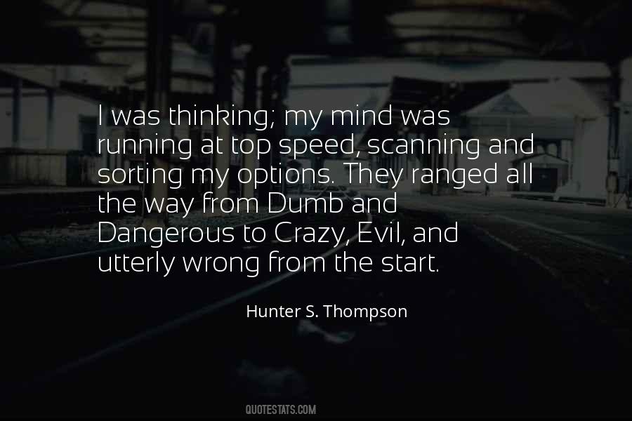 Quotes About Speed Running #75927