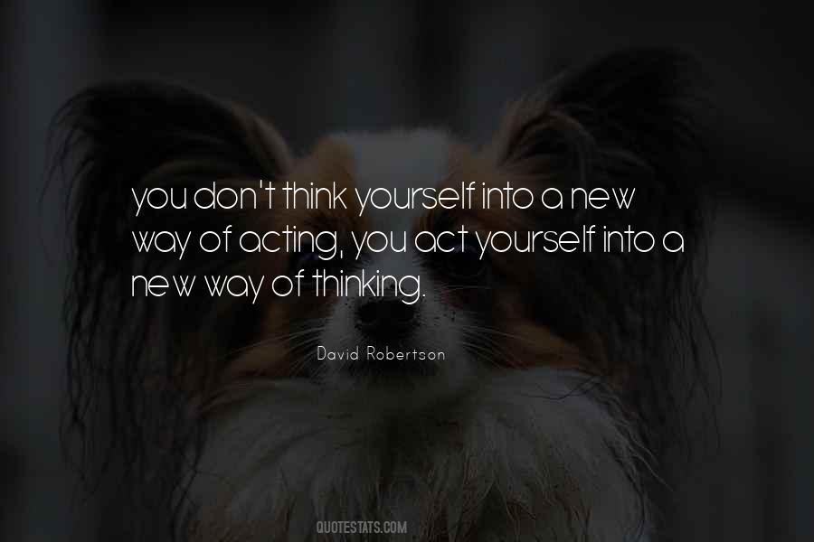 Quotes About Not Thinking Before Acting #189722