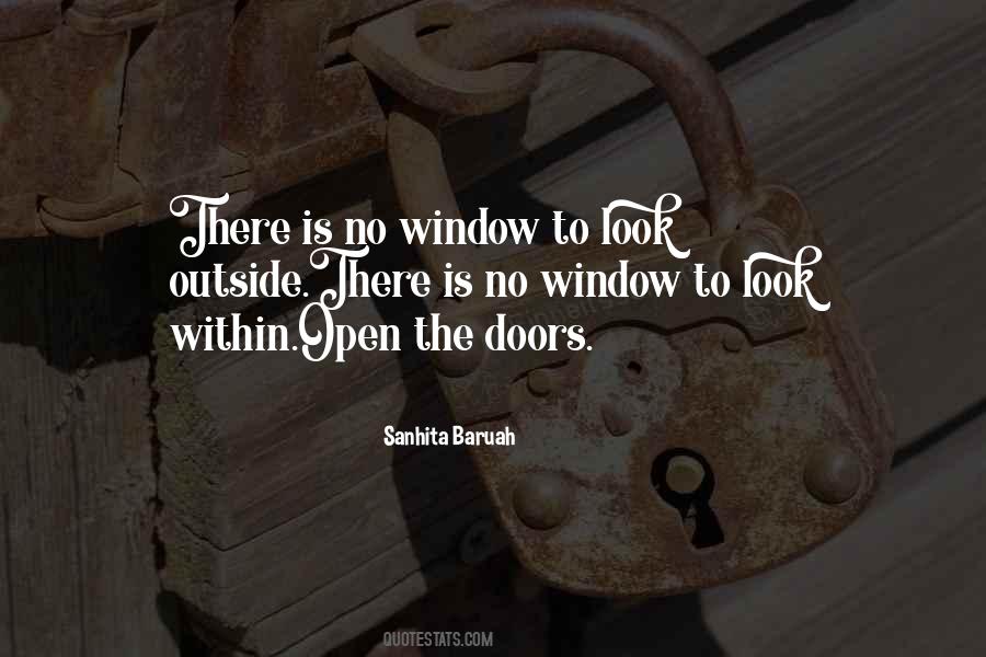Open The Window Quotes #340511
