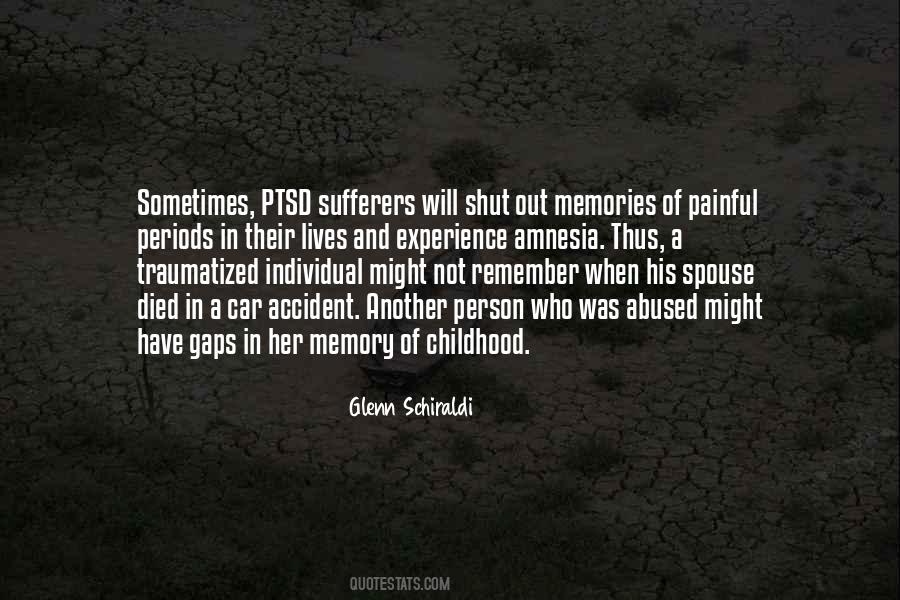 Traumatized Person Quotes #110917