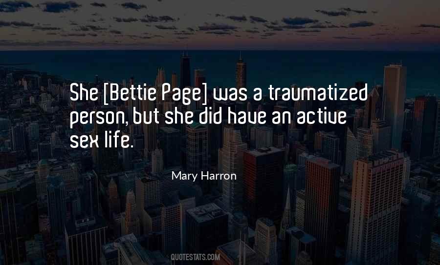 Traumatized Person Quotes #1392379